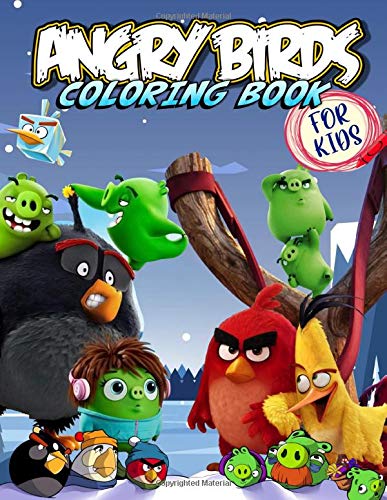 Angry Birds Coloring Book: Angry Birds Great Coloring Book: Coloring Wonderful Unofficial Pictures