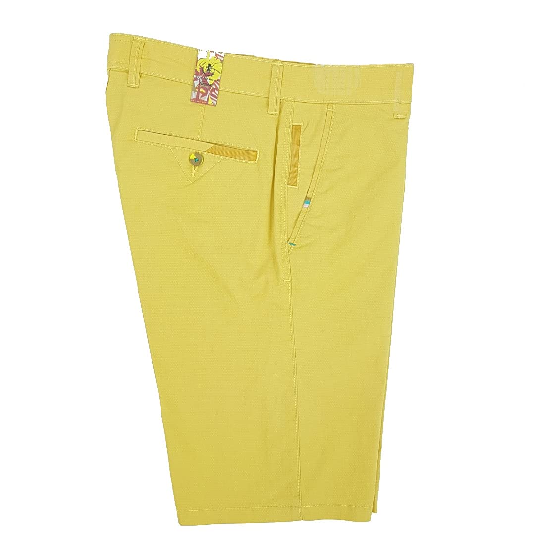 SEA BARRIER Bermuda Pantaloni Corti Uomo Vita Alta Cotone Eleganti 48 50 52 54 56 58 60 62