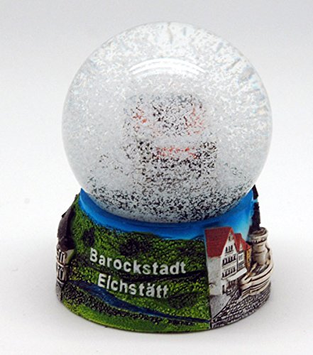 30030 Souvenir palla di neve Eichstätt Villibaldo Burg 65 mm di diametro Palle d
