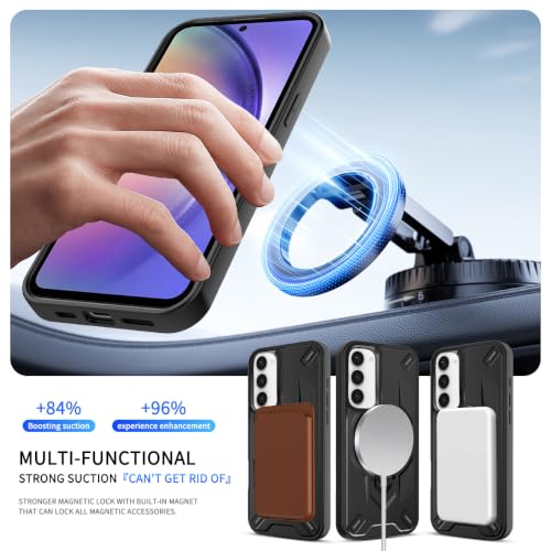 Coque Samsung S23 Plus anneau aimanté pour éviter les bris d'écran - 7