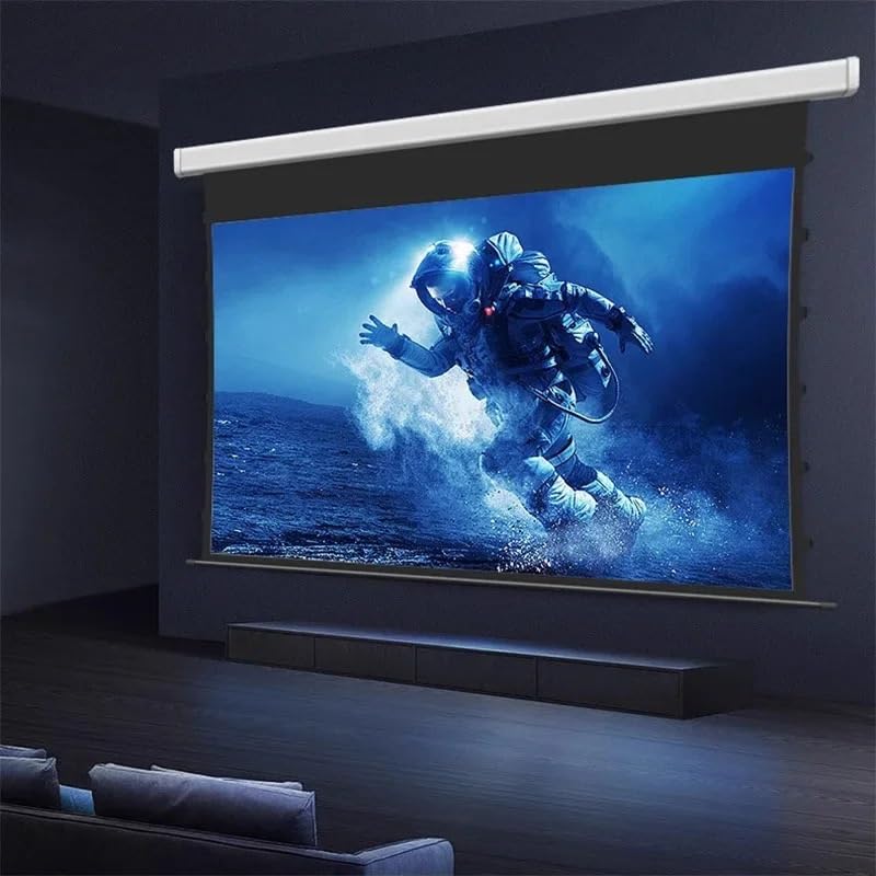 Pantalla eléctrica para proyector 92 pulgadas miniatura 3
