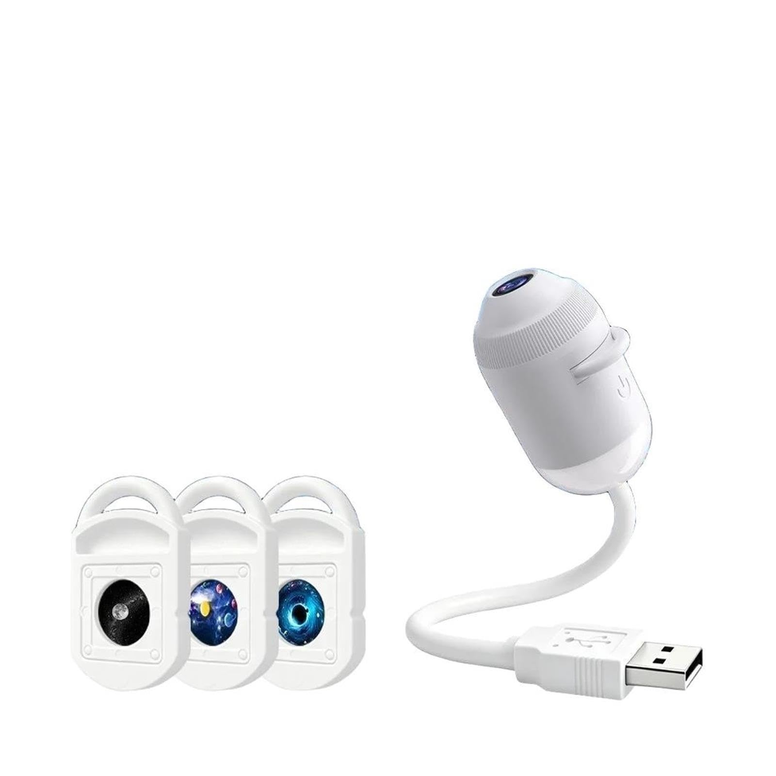 Projecteur De Ciel Étoilé USB Portable, Veilleuse Galaxie 2 En 1