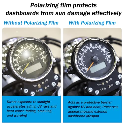 image for RENIAN Polarized Film Sheets 2 PCS 7.8x11.8inches/20x30cm Adhesive Pol