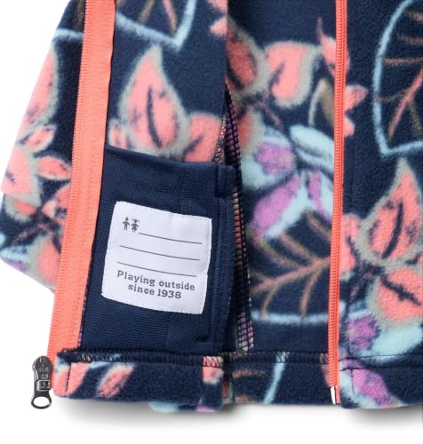 Image of Columbia Youth Girls Benton Springs II Printed Fleece Jacket