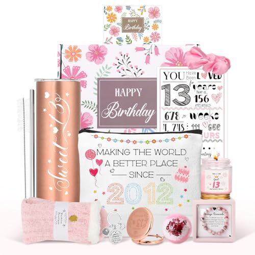 13th Birthday Gifts for Girls,Sweet 13 Year Old Girl Birthday