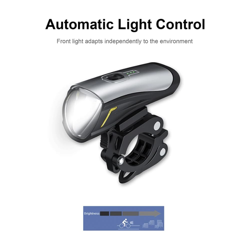 Éclairage Avant de vélo, Phare Avant de vélo, Lampe LED Rechargeable USB, feu arrière de vélo, Lampe Torche de vélo
