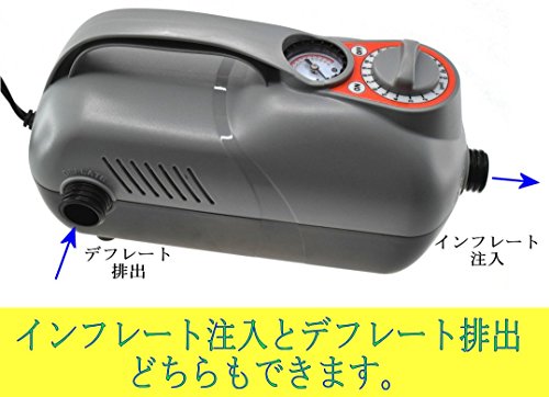 超高圧電動ポンプ for SUP airSUP 用 H3アダプター付 1~20ps