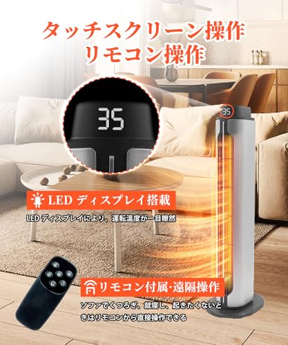 Benicci セラミックヒーター YND-60B の商品画像 3