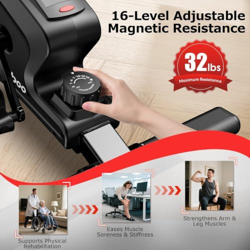 pooboo Under Desk Pedal Exerciser