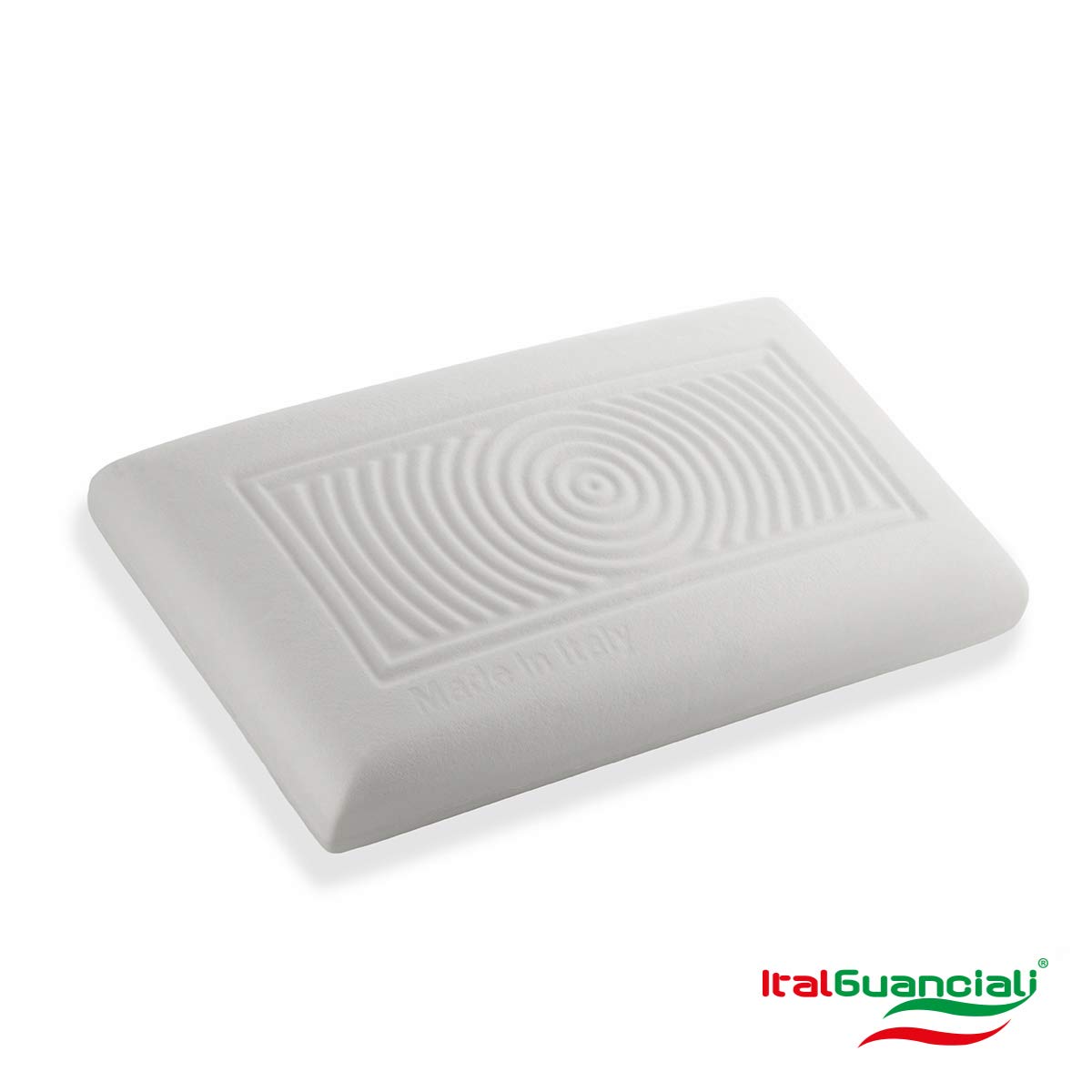Coppia di cuscini memory foam,13 cm, Aloe Vera