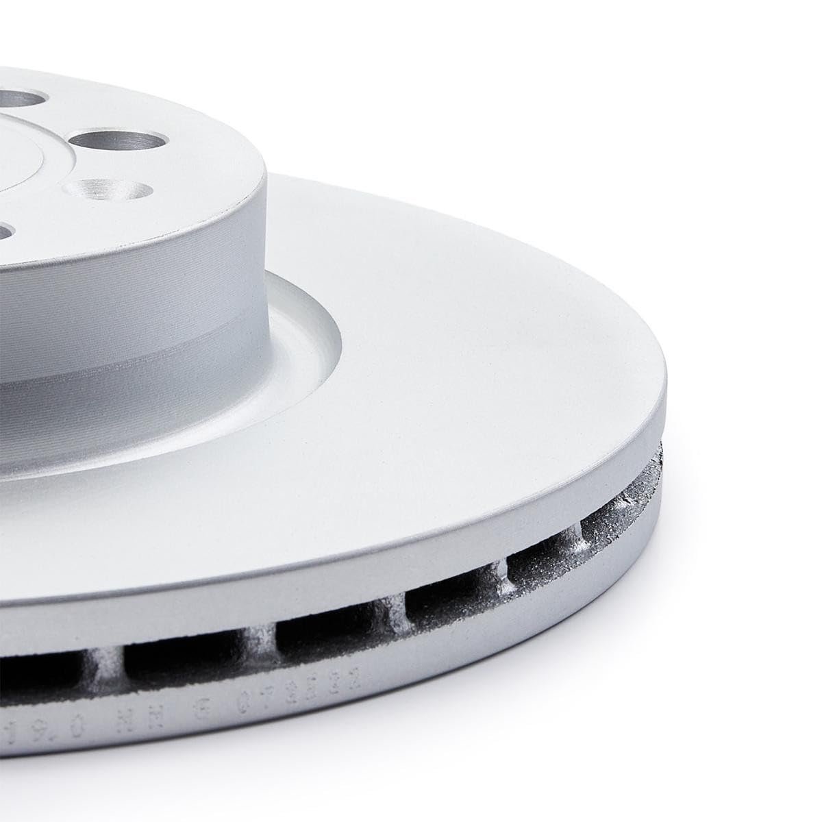 2x FERODO Disco de freno Delantero Ø280mm Altura: 49,5mm Espesor: 22mm ventilado DDF1223C Compatible con VW Golf 6 5K1 Golf 5 Hatchback 1K1, AUDI A3 Sportback 8PA, SKODA Octavia II Combi 1Z5, SEAT