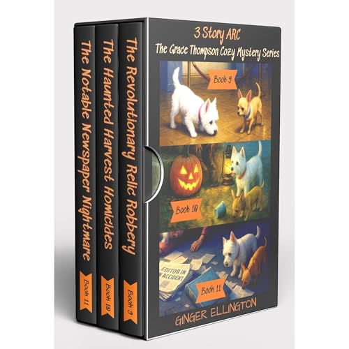 Box Set - Books 9, 10, 11 - A Grace Thompson Cozy Mystery Series Audiolibro Por Ginger Ellington arte de portada