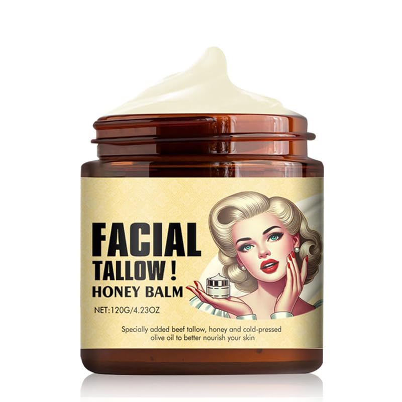 Miniatura 7 de Hierba  Sarga de carne alimentada para la piel  Lujoso bálsamo batido y bálsamo de miel, todo en uno hidratante para cara y cuerpo  Nutrición
