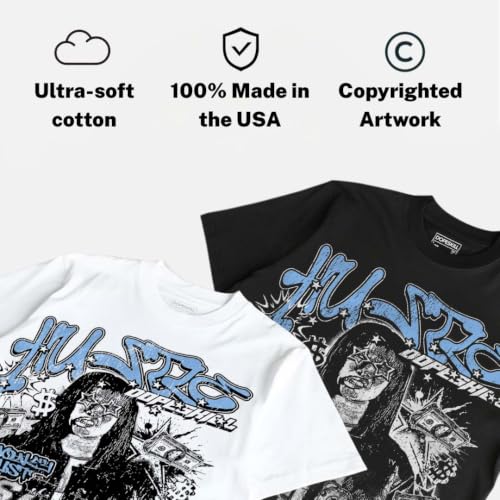 Image of DopeSkill Graphic Tee Streetwear Hypebeast Hip Hop Unisex Premium T-Shirt Sneaker Colour Matching Shirts Gift for Sneakerhead