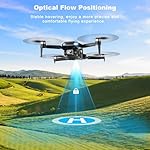 Drone with Camera, 2K HD FPV Drone with Brushless Motor, Altitude Hold, Gesture Selfie, One Key Take Off/Landing, 3D Flips, Waypoint Fly, 2 Batteries, Foldable Mini Drones for Kids and Beginners - Image 4