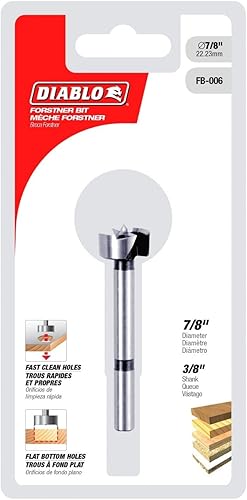 Miniatura 8 de Freud FB-100 - Juego de brocas Diablo Forstner de 16 piezas