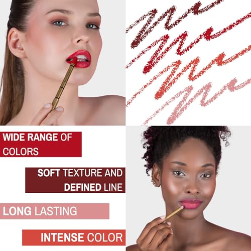 IMPALA | Brooklin Waterproof Lipliner Color Light Brown 205 | Permanent lip profiler | Water resistant lipstick | Long-term lipliner - Image 3