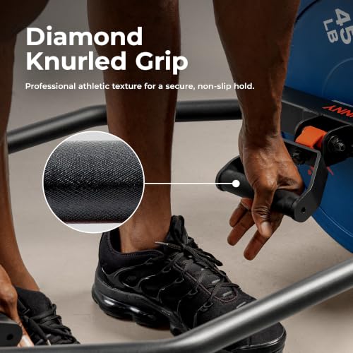Sunny Health & Fitness Olympic Hex Trap Bar, Swivel Handles for Deadlifts - image 3
