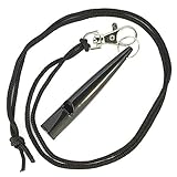 Pets&Dog Hundepfeife - Trainingspfeife - Welpenerziehung (Black)