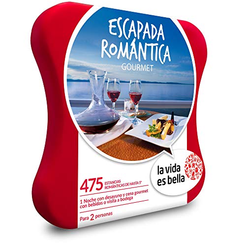 Smartbox La Vida es Bella - Caja Regalo - ESCAPADA ROMÁNTICA Gourmet...