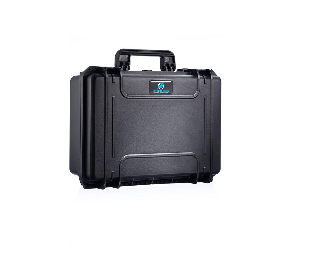 Extreme-430 - Valigetta protettiva per esterni, IP67, impermeabile e antipolvere, leggera, rigida, per fotocamera, attrezzi e uso industriale, 42,6 x 29 x 15,9 cm, Nero , Classico