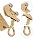 CBI Pipe & Supply Cable Puller Tool - Steel Rope Jaw Puller for Wire Rope - Forged Steel with 2000lb Capacity - Wire Grip Versatile & Durable Solution - Pulling Cable Grab Sized (3/32