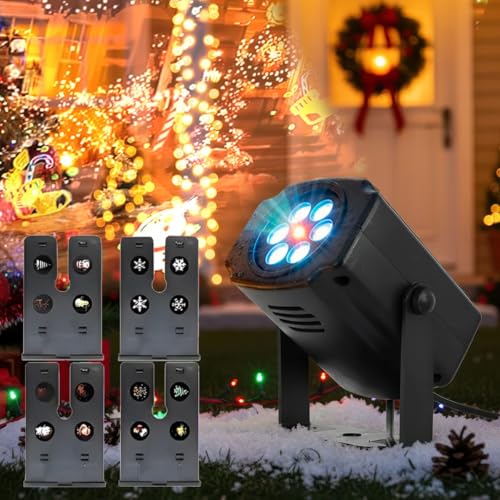 Projetor Natal Led Natalino Holográfico Laser Jardim