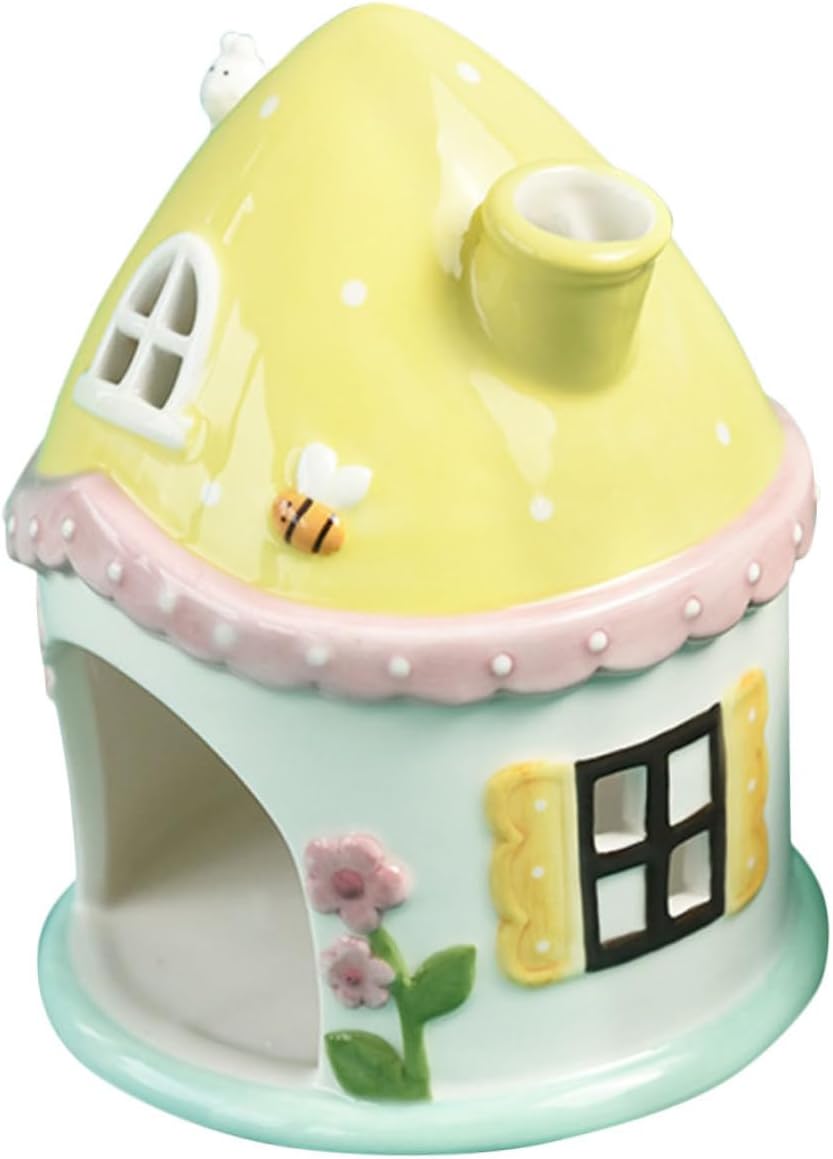 Adorable Hamster Hideout Castle Comfortable Sleeping Nest for Guinea Pigs Hamsters Spacious Design Durable Material Pet Shelter for Play Rest
