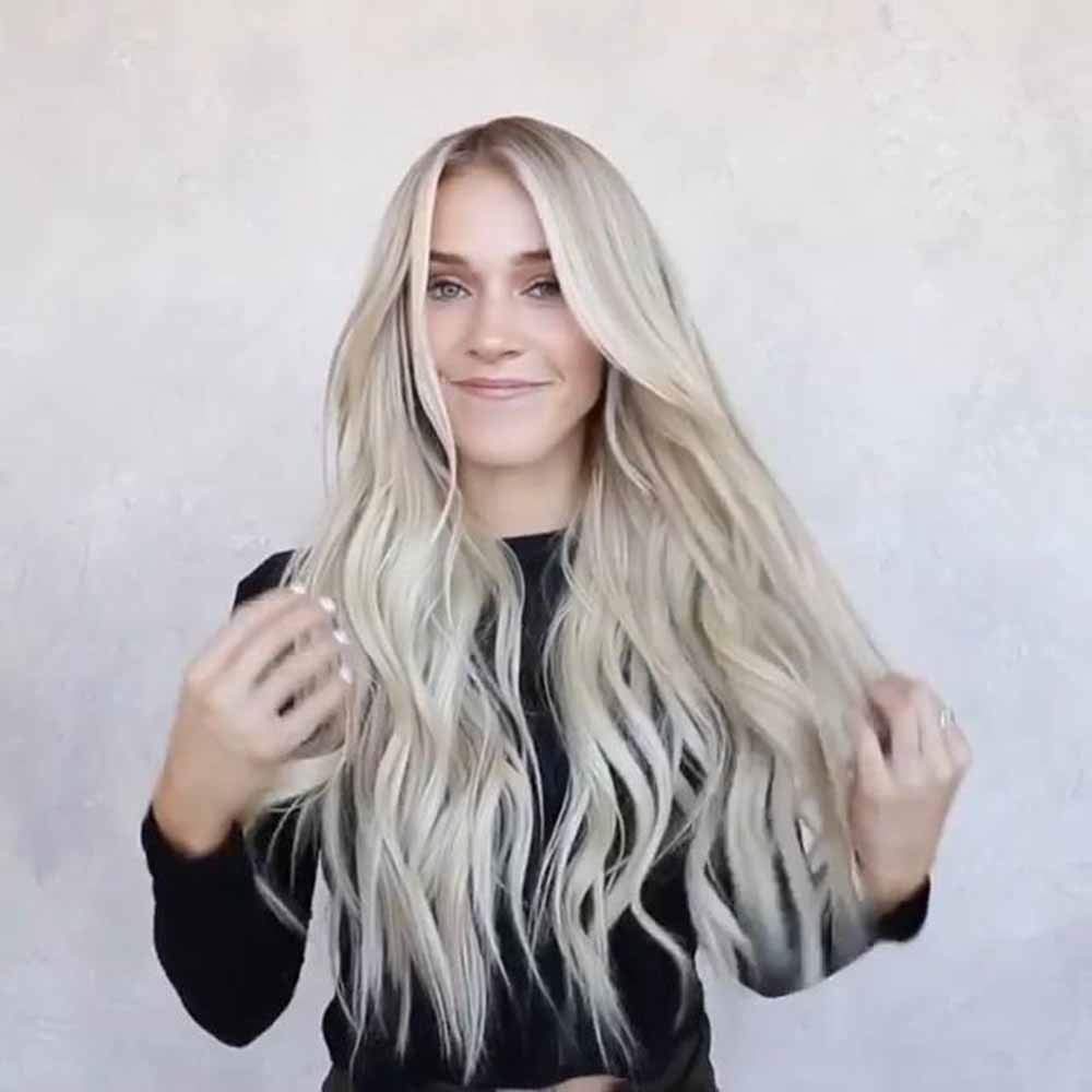 Perruque cheveux longs bouclés pour sublimer vos soirées et événements avec volume