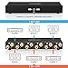 Douk Audio 2-Way Passive Amplifier Speaker Selector, Stereo Audio Switch Box, AB Switcher for Home Theater Hi-Fi System Comparision No Power Needed (SP102)