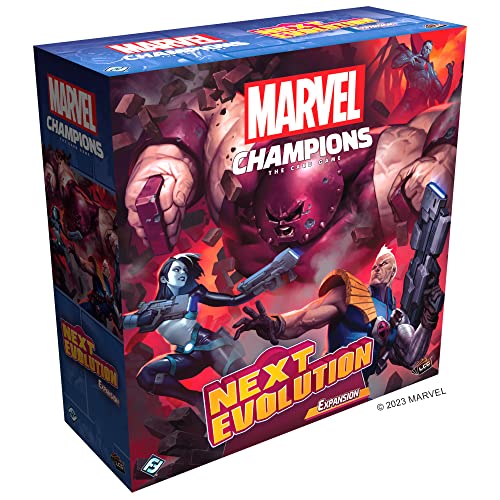 Marvel Champions: The Next Evolution - Cooperative Superhero Strategy Game for Ages 14+, 1-4 Players, 45-90 Minutes, by Fantasy Flight Games