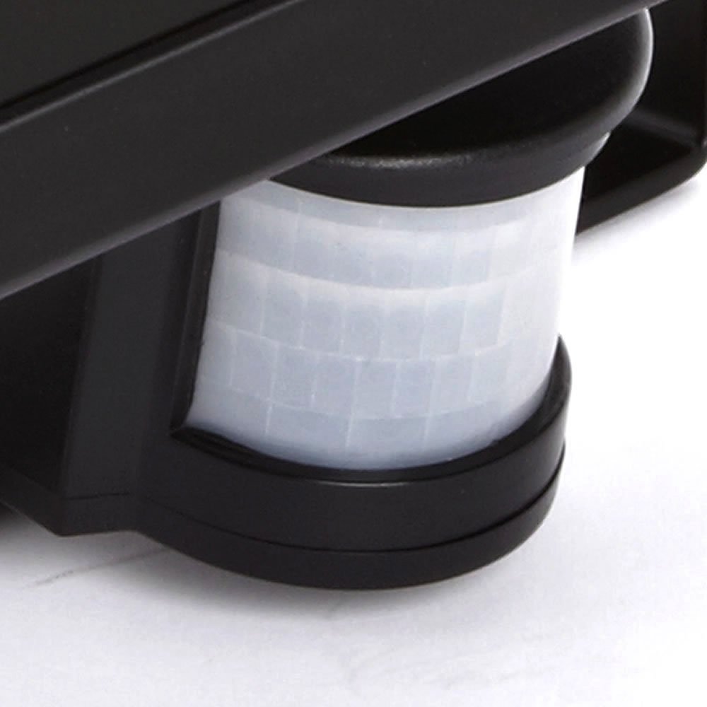 2X 100W LED Warmweiß Fluter Flutlichtstrahler Outdoor Strahler Lampe Strahler Flutlicht Scheinwerfer mit Bewegungsmelder