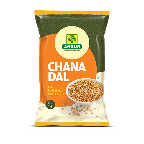 Angur Chana Dal | 100% Vegan, Unpolished and Gluten Free Dal – 5Kg