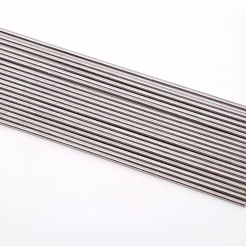 COYOUCO Stainless Steel Spring Wire 20 Pcs 500 Mm,Stainless Steel Spring Wire Hard Wire Full Hard Wire Straight Wire,1.2mm