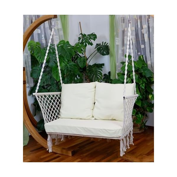 Hängebank Waikiki mit Polycotton-Kissen