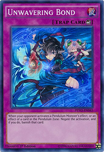 Yu-Gi-Oh! Unwavering Bond - PEVO-EN043 - Super Rare - 1st Edition - Pendulum Evolution (1st Edition)