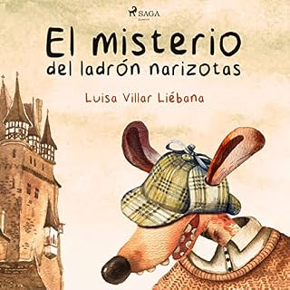 Diseño de la portada del título El misterio del ladr&oacute;n narizotas