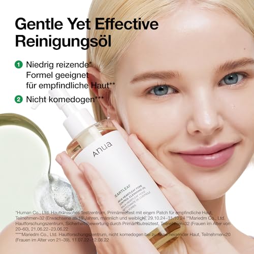 Anua Heartleaf Pore Cleansing Oil, Korean Skincare, 200ml – Ansicht 4
