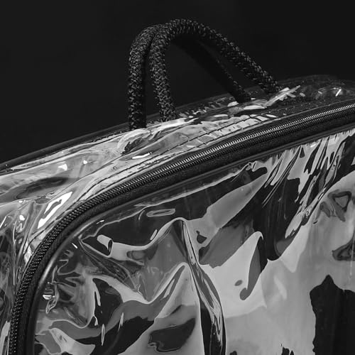 Bolsa juguetes transparente PVC GANAZONO de gran capacidad con asas 7