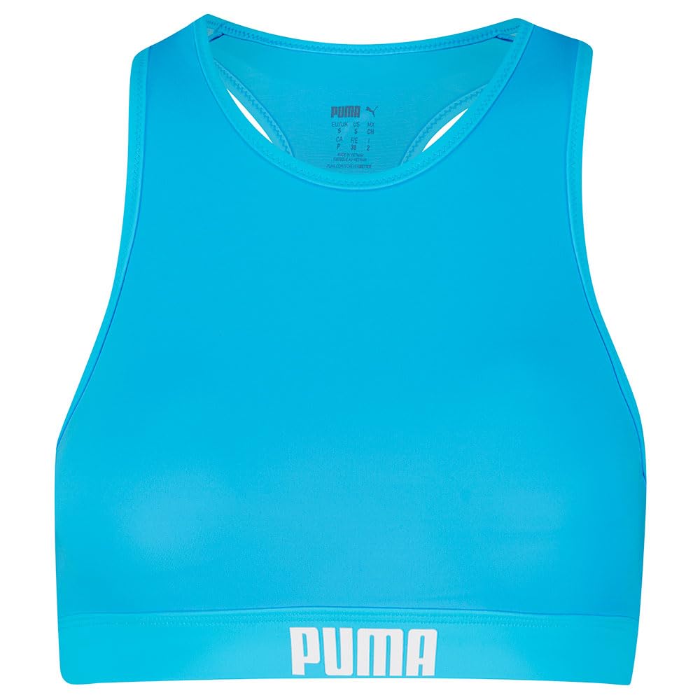 PUMA Racerback Top a Collo Alto Donna (Pacco da 1)