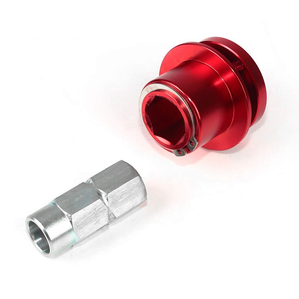 Mozzo Sgancio Rapido Volante Auto - Adattatore 3 Fori Universale Per Smontaggio Istantaneo - Foto 4