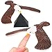 PROLOSO 2 Pcs Balancing Bird Balance Eagle Wingspan with Pyramid Stands