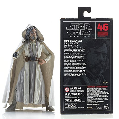 Image of Star Wars The Black Series Episode 8 Luke Skywalker (Gray)