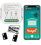 Intelligente WiFi-Garagentoröffner | Steuern Sie mit einer benutzerfreundlichen App wie Tuya oder Smartlife