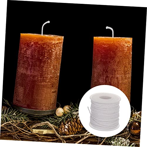Rollo de mechas trenzadas de algodón para velas miniatura 2