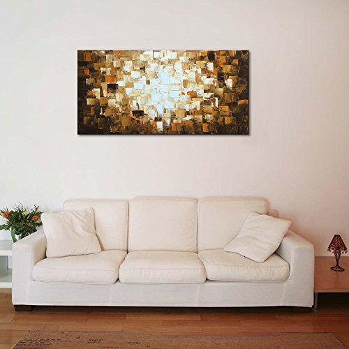 Hand Painted Textured Abstract Oil Paintings on Canvas Modern Wall Art for Living Room Decor Bedroom Home Office - Image 6