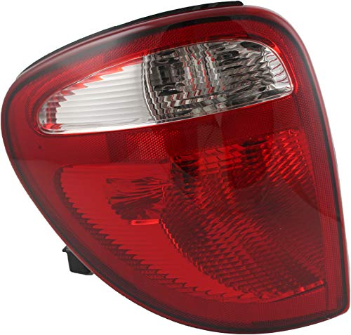 For Chrysler Town & Country | Dodge Caravan | Grand Caravan Outer Tail Light 2004 2005 2006 2007 Driver Left Side Taillamp Assembly Replacement