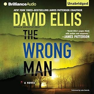 The Wrong Man Audiolibro Por David Ellis arte de portada