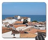 Mousepad, Gemeinde Saintes-Maries-De-La-Mer Place rutschfest Computer-Mauspad Weich Mauspads Für Maus Büro Büro 25X30Cm