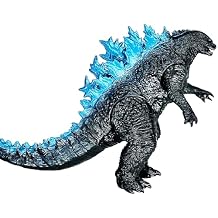 TwCare Monster vs. Kong 2021 Toy Action Figure King of The Monsters Dinosaur Dragon, Movie Series Movable Joints Soft Vinyl, Travel Bag